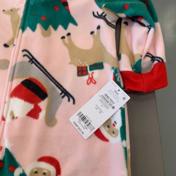 Lots of 2 x Carter's Christmas Jumpsuit - Picture 4 of 6